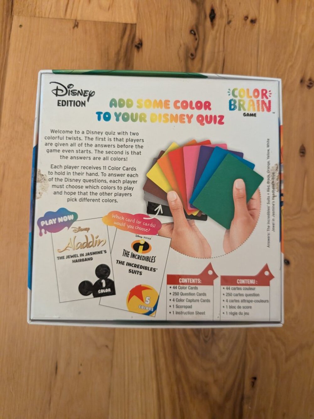 Disney Color Brain Board Game - Picture 2 of 2